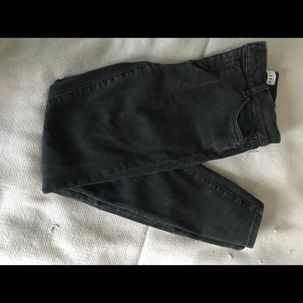 LOFT Petite Denim Leggings 26/2P